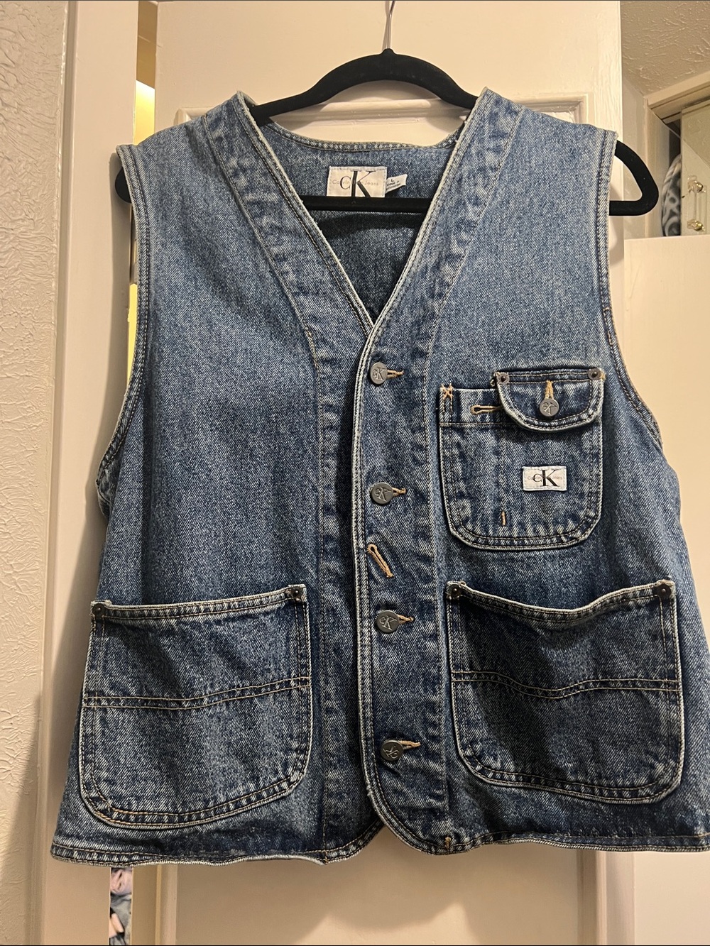 Vintage Jean vest